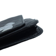 Load image into Gallery viewer, CHANEL Cambon line Chain wallet Black/SilverA46646 Leather
