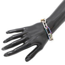 将图像加载到图库查看器中，LOUIS VUITTON Bracelet Signature Chain Righe RainbowM80178 Metal

