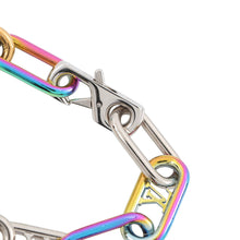 将图像加载到图库查看器中，LOUIS VUITTON Bracelet Signature Chain Righe RainbowM80178 Metal
