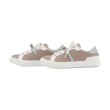 Load image into Gallery viewer, HERMES Sneakers Day Beige/White/Gray Leather Size 37
