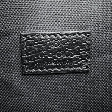 Load image into Gallery viewer, GUCCI Jumbo GG Crossbody Bag Black696031 FABRP 1000 Leather Canvas

