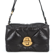 Load image into Gallery viewer, MONCLER Moncler Puff Shoulder Bag BlackI209B5L00006 M3202 Nylon Leather Canvas
