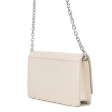 Load image into Gallery viewer, Margiela Chain Wallet White Leather
