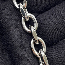 将图像加载到图库查看器中，Maison Margiela Margiela Chain Wallet White Leather

