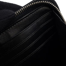 Load image into Gallery viewer, SAINT LAURENT PARIS Crocodile-embossed Zip Around Wallet Black326599 Leather
