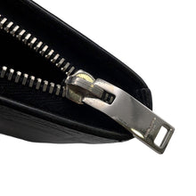 Load image into Gallery viewer, SAINT LAURENT PARIS Crocodile-embossed Zip Around Wallet Black326599 Leather
