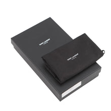 Load image into Gallery viewer, SAINT LAURENT PARIS Crocodile-embossed Zip Around Wallet Black326599 Leather
