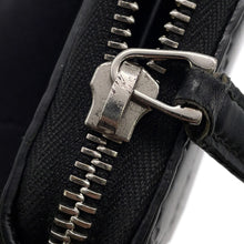 将图像加载到图库查看器中，GUCCI Cherie Line Zip Around Wallet Black/Green/Red408831 Leather
