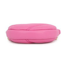 将图像加载到图库查看器中，BVLGARI Cabochon Mini Pochette Pink Leather
