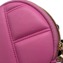 将图像加载到图库查看器中，BVLGARI Cabochon Mini Pochette Pink Leather
