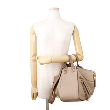 Load image into Gallery viewer, LOEWE Hammock 2-Way Bag SandA538S35X51 2150 Soft Grained Calf Leather Size Small
