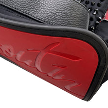 将图像加载到图库查看器中，Christian Louboutin Studded Backpack Black/Red Nylon Leather Rubber
