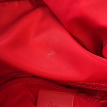 将图像加载到图库查看器中，Christian Louboutin Studded Backpack Black/Red Nylon Leather Rubber
