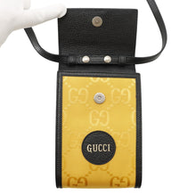 Load image into Gallery viewer, GUCCI Off the Grid Mini Shoulder Bag Yellow/Black625599 H9HAN 7673 Canvas Leather
