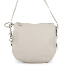 Load image into Gallery viewer, BURBERRY Night Shoulder Bag Light Gray8085418 Leather Size Small
