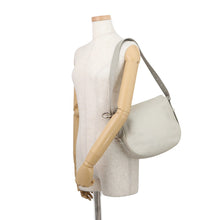 Load image into Gallery viewer, BURBERRY Night Shoulder Bag Light Gray8085418 Leather Size Small
