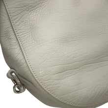 Load image into Gallery viewer, BURBERRY Night Shoulder Bag Light Gray8085418 Leather Size Small
