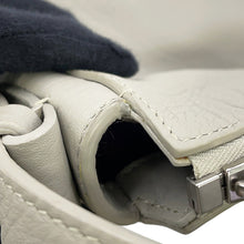 Load image into Gallery viewer, BURBERRY Night Shoulder Bag Light Gray8085418 Leather Size Small
