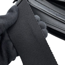 Load image into Gallery viewer, GUCCI GG Rubber Effect Shoulder Bag Black771293 AAC4D 1000 Rubber Canvas
