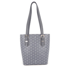 Load image into Gallery viewer, GOYARD Mari Gallant Handbag Gray/White PVC Size PM
