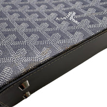 Load image into Gallery viewer, GOYARD Mari Gallant Handbag Gray/White PVC Size PM
