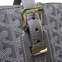 Load image into Gallery viewer, GOYARD Mari Gallant Handbag Gray/White PVC Size PM
