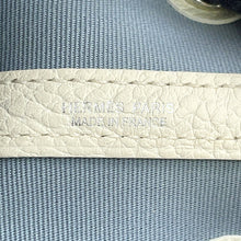 Load image into Gallery viewer, HERMES Garden Party Blue Lin/Craie Toile Officier Negonda Leather Size TPM
