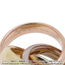将图像加载到图库查看器中，CARTIER Trinity Ring Size XL/60/#20B4239860/B4239800 K18YG K18PG K18WG
