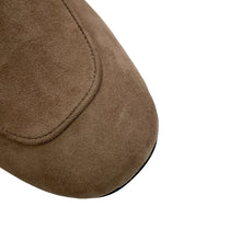 Load image into Gallery viewer, HERMES mule oz Etoupe suede Size 36H
