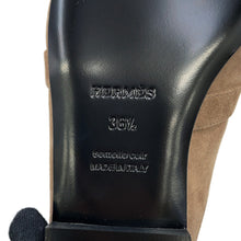 Load image into Gallery viewer, HERMES mule oz Etoupe suede Size 36H
