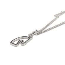 Load image into Gallery viewer, HERMES Tonnerre Necklace Size Small Black Metal
