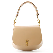 Load image into Gallery viewer, SAINT LAURENT PARIS Voltaire Shoulder Bag Clear Beige800846 Leather Size Mini
