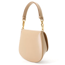 Load image into Gallery viewer, SAINT LAURENT PARIS Voltaire Shoulder Bag Clear Beige800846 Leather Size Mini
