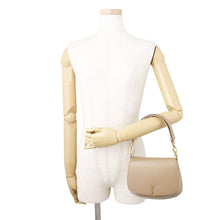 Load image into Gallery viewer, SAINT LAURENT PARIS Voltaire Shoulder Bag Clear Beige800846 Leather Size Mini
