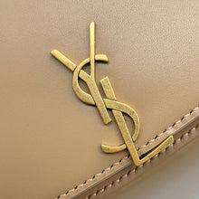 Load image into Gallery viewer, SAINT LAURENT PARIS Voltaire Shoulder Bag Clear Beige800846 Leather Size Mini
