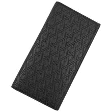 将图像加载到图库查看器中，SAINT LAURENT PARIS 2-fold long wallet Black653820 Leather
