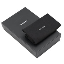将图像加载到图库查看器中，SAINT LAURENT PARIS 2-fold long wallet Black653820 Leather
