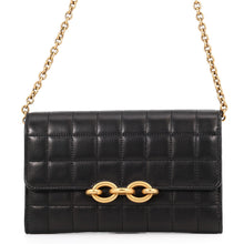 Load image into Gallery viewer, SAINT LAURENT PARIS LE MAILLON WALLET Chain Wallet Black738109 Lambskin
