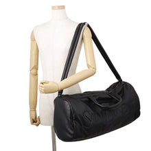 Load image into Gallery viewer, SAINT LAURENT PARIS Wide Logo Puffer Boston Bag Black797640AACIW1000 Lambskin
