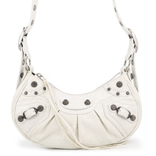 将图像加载到图库查看器中，BALENCIAGA Le Cagoule Shoulder Bag White6713091VG9Y9104 Leather Size XS
