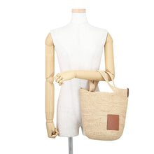 Load image into Gallery viewer, LOEWE Slit Bag Natural/TanA685453X07 Raffia Leather Size Mini
