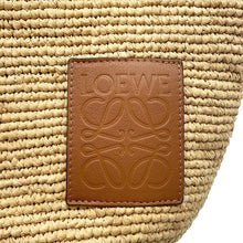 Load image into Gallery viewer, LOEWE Slit Bag Natural/TanA685453X07 Raffia Leather Size Mini
