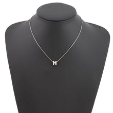 Load image into Gallery viewer, HERMES Pop Ash Necklace Size Mini Rose Dragee Gold Plated Lacquer

