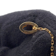 将图像加载到图库查看器中，HERMES Pop Ash Necklace Rocabar Size Mini Malabar Gold Plated Lacquer
