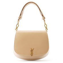 Load image into Gallery viewer, SAINT LAURENT PARIS Mini Voltaire Top Handle Bag Clear Beige800846 Leather Size Mini
