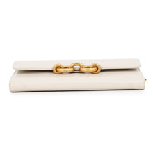 Load image into Gallery viewer, SAINT LAURENT PARIS Le Maillon Chain Wallet Vintage White696608 Calf Leather
