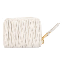 Load image into Gallery viewer, MIUMIU MATELASSE Coin purse Bianco5MM268 Leather
