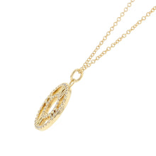Load image into Gallery viewer, TIFFANY&amp;Co. Atlas Diamond Necklace 18K Yellow Gold
