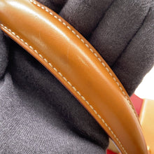 将图像加载到图库查看器中，HERMES Himalayan Handbag Natural/Rouge Vif/Navy Toile H Box Calf Leather
