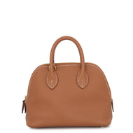HERMES Bolide1923 Gold Evercolor Size Mini